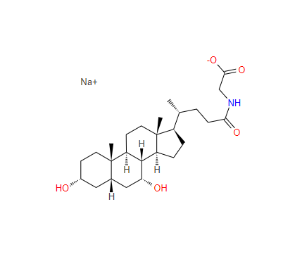 甘氨鹅脱氧胆酸钠CAS: 16564-43-5